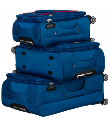 Kék bőröndök készlete PTN 5209-SET