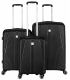 Fekete bőrönd szett PTN PP-09-SET3