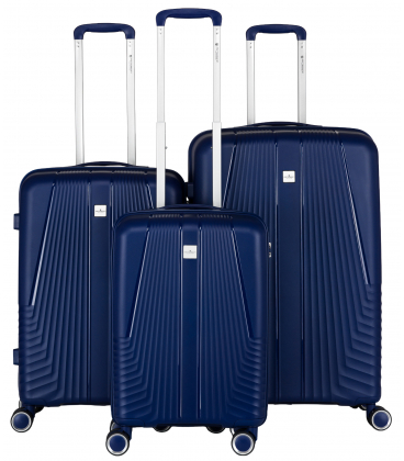 Kék bőrönd szett PTN PP-09-SET3