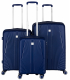 Kék bőrönd szett PTN PP-09-SET3