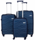 Kék bőrönd készlet 3w1 PTN WA06-SET3 Kék