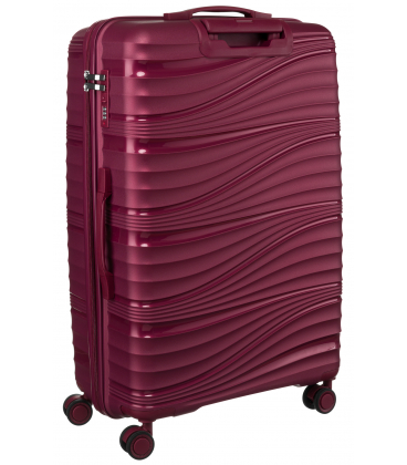 Bordó bőrönd szett 3w1 PTN WA06-SET3 Bor